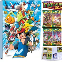 bestie toys Pokemon Sun Moon Evolution skies Booster with Pokemon Card Album - 192 Pockets-picture-19