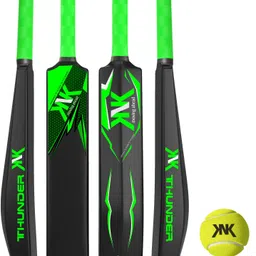 knk Hard Plastic Cricket Bat With 1 Piece Of Tennis Ball Cricket Kit Cricket Kit-picture-21