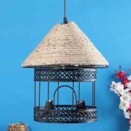 lazyhomez Wilfred Black Metal Hanging Light-picture-12