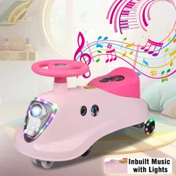 crew4 Ride-on with Astronaut Space Vehicle Car Toy with Light, Music, 360° Rotation Astronaut magic car for baby Tricycle image 5