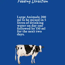 ort lrg Electrolyte & Stress Relief Formula for Cow, Buffalo, Goat & Cattle Pet Health Supplements image 4