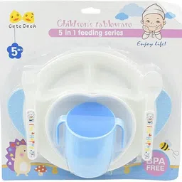 oblivion 5-in-1 Baby Feeding Set for Kids and Toddlers, Safe and Easy to Use - plastic image 3