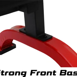 kobo Heavy Duty Flat Exercise Home Gym Bench (Imported) Multipurpose Fitness Bench image 5