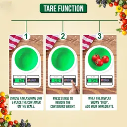 DHYANI IMPEX Digital weight machine for kitchen food upto 10kg | LCD Display Weighing Scale Weighing Scale image 3