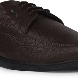 Bata Derby Shoes for Men |Ideal for Work, Events & Everyday Wear. Brown Casuals For Men image 5