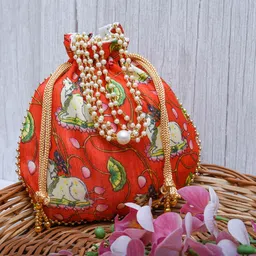 Kuber Industries Women Pack of 3 Conversational Printed Ethnic Potlis-picture-19