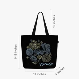 ecoright Women Black Tote image 3