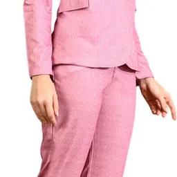 euphoria wardrobe Women Blazer Pant with Camisole, 3 Piece Set for Office Casual Printed Suit image 3