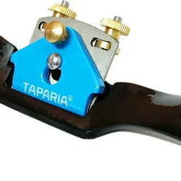 taparia Spoke Shave with Flat Base Length 10" and 55mm Blade for Woodworking 55mm Carbon Steel Blade Hand Plane image 2