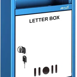 JD FRESH Wall Mount A4 Size Letter Box Wall Mounted Mailbox-image-54