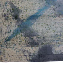 akafarugs White, Grey, Light Blue Viscose Area Rug image 2