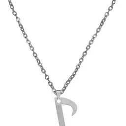 m men style Mens Jewelry Rock Music Silver Stainless Steel Pendant Necklace Sterling Silver Stainless Steel Pendant-picture-17