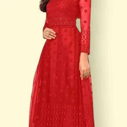 beautypie Net Stitched Anarkali Gown image 2
