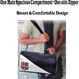 rocketsale 20 L Gym Duffel Bag - DB_Let The Gains Begin - Red, Blue image 5