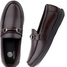 bacca bucci LISBON Slip-on Loafers Moccasins Driving Shoes | Rubber-Outsole & Light-weight Loafers For Men-picture-17