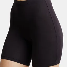faeepy Solid Women Black Cycling Shorts-picture-16
