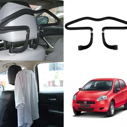 Stainless Steel Car Coat Hanger For Fiat Punto - Black Car Coat Hanger-image-95