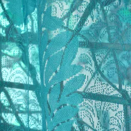 fabrilia 274 cm (9 ft) Net Semi Transparent Long Door Curtain (Pack Of 2) image 5