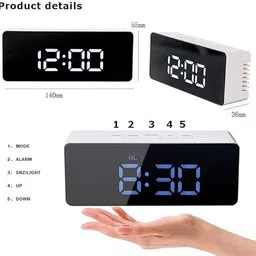 fitaza Digital Multicolor Clock image 3