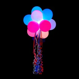 pallabi enterprises Solid LED Light Up Balloons Balloon image 3