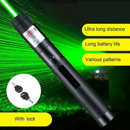 FABUNIK Premium Laser Light Pointer With Different Modes, Rechargeable, Charger Inside image 4