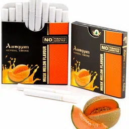 aarogyam herbals Tobacco & Nicotine Free Cigarette for Relieve Stress (Muskmelon Flavour ) Smoking Cessations-picture-16