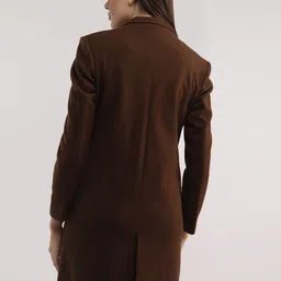 protex Wool Solid Coat For Women image 3