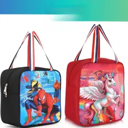 plurals Plural stylish new combo tiffinbag school/collage/office men & women bag 8 ltr Waterproof Lunch Bag image 1