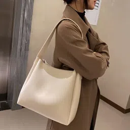 trendycraft Women White Tote image 3