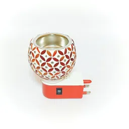 SBGI PRODUCT Multipurpose Incense Aroma Diffuser Machine Stand Night Lamp 02 Plastic, Glass, Ceramic 1 - Cup Tealight Holder Set image 3