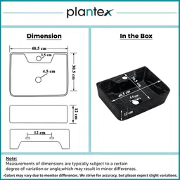 plantex Tabletop Wash Basin for Bathroom/Designer Ceramic Basin/Wash Basin for Home Counter Top image 5