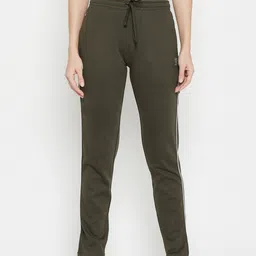 duke Women Solid Green Track Pants-picture-21