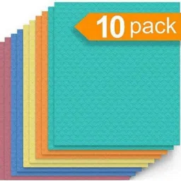 clicknbuy Kitchen Sponge Wipes Wet and Dry Microfiber Cleaning Cloth-picture-14