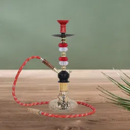 puff king Hookah Pot Designer Stylish Russian Hukkah Set for Flavour and Refreshment. 16 inch Glass Hookah-picture-38