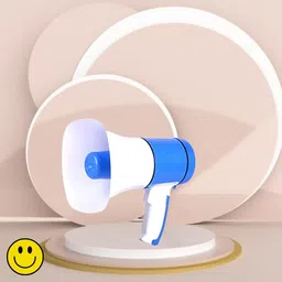 clairbell Handheld Megaphone with Siren, Microphone & Rechargeable for Outdoor EventsB192 Bhopu Portable Megaphone, Siren Loudspeaker Function and Long Battery BackupU192 Outdoor PA System-picture-19