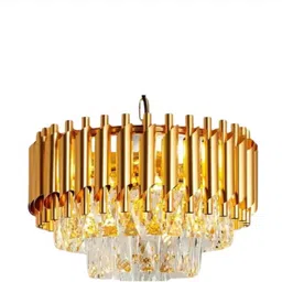 goblet 300mm gd jhumar #diwalispecial-(jv-18/9) Chandelier Ceiling Lamp image 2