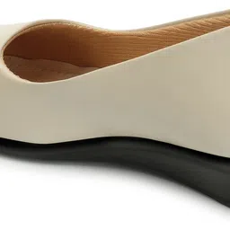 yuggi Women’s Matte Wedge Heel Pumps for Office & Casual Wear Bellies For Women image 4