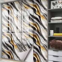 peijinsart Decorative Black Wallpaper image 5