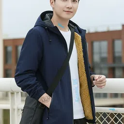 futse peno Men Solid Casual Jacket image 3