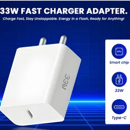 MAK 33 W Supercharge 3.1 A Wall Charger for Mobile with Detachable Cable image 2