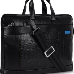 blenzo Men Black Messenger Bag image 1