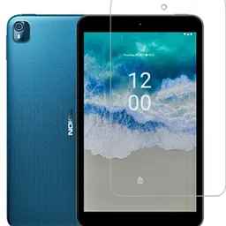 Vetrivel Tempered Glass Guard for Nokia T10 8 inch, Tablet Perfect camera cut-image-1