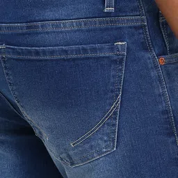 allen solly Men Regular Mid Rise Blue Jeans image 5