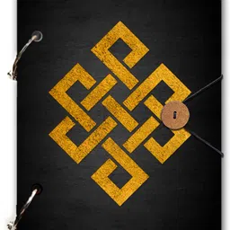 mr kraft wooden engraving diary notebook 6*8 inches 120 pages x-009 A5 Diary unruled 120 Pages image 5