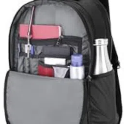 nishan Medium 28 L Laptop Backpack Edition Bag 2 Secret Pockets,28 litres Large Size Laptop Backpack, Black image 3