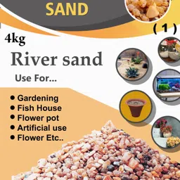 siddharth fish farm SAS404 Regular Angular Limestone Pebbles image 1