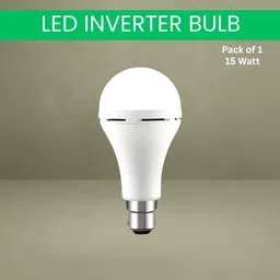 sacro 15W Rechargeable Emergency Inverter LED Bulb, Upto 4 Hours Battery For HomeP415 4 hrs Bulb Emergency Light-picture-35