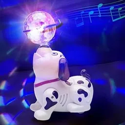 Toy Electic Light Music (IND*6612) Top Ball Puppy Kids-image-25