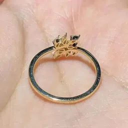 siddheshwar Sterling Silver Diamond Sterling Silver Plated Ring image 3