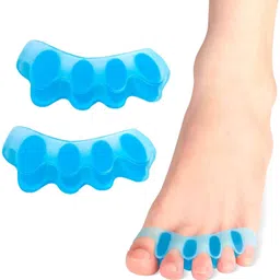 beautiloon Silicone Gel Toe Separators, 5 Holes image 3